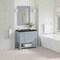 James Martin Vanities Breckenridge 36" Single Vanity, Serenity Blue, w/ 3 CM Phantome Eclos Top 330-V36-SRB-3PHT - alternate 8