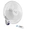 Vie Air 16 Inch 3 Speed Plastic Wall Fan with Remote Control in White VA-16W - alternate 1