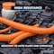 Kable Kontrol Convoluted Split Wire Loom Tubing - 3/4" Inside Diameter - 100' Length - Orange WL904-SP100-YELLOW - alternate 5