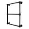 Kingston Brass 18" x 24" Brass Wall Mount 3-Tier Towel Rack, Matte Black DTC24183MB - alternate 1