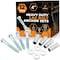 Xpose Safety Concrete Anchors Set with 4 Lag Bolt, Lag Shield and Washer, 1/2 Bolt Lag Screws 4, 12PK CAS4-12-X - alternate 1