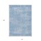 Homeroots 10' X 14' Navy Blue And Sky Blue Abstract Washable Indoor Outdoor Area Rug 588773 - alternate 9