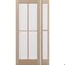 Doornmore G104, 51.5" x 98" ( 36" Door + 12" Side) Left Hand, Mahogany SDL 4 Lite Exterior Door G104-SW-3696-G102-SL_1-1_LI - alternate 10