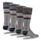 Railroad Sock Mens Crew Socks, 5% Merino Wool, 40% Acrylic, 13% Stretch Nylon, 2% Elastic, 6-12 M, 6 PK 2846 - alternate 6