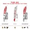 Milwaukee Tool 6" 5 TPI The Ax Sawzall  Blade (5 Pk) 48-00-5021 - alternate 12