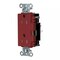 Hubbell Wiring Device-Kellems Straight Blade Receptacle, 5-15R, 15 A, 125V AC, 2 Pole, 3 Wire, Surface Mount, Grounded HBL2152STRTR - alternate 1