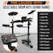 Pyle 7-Piece Electric Drum Set Professional Electronic Drumming Kit Machine w/MIDI Support, Preloaded PEDKITPRO100 - alternate 5