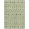 Homeroots 9' X 12' Sage Ivory And Teal Blue Geometric Washable Indoor Outdoor Area Rug 612170 - alternate 6