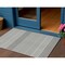 Homeroots 3' X 5' White And Black Chevron Washable Indoor Outdoor Area Rug 612298 - alternate 1