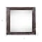 Homeroots 6" x 6" Black Solid Wood Tabletop Picture Frame 380362 - alternate 3