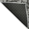 Homeroots 8' X 10' Gray and Black Abstract Washable Indoor Outdoor Area Rug 559277 - alternate 9