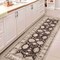 Jonathan Y Kisara Oushak Style Distressed Border Non-Slip Machine-Washable Charcoal/Beige 2ft x 8ft Runner Rug PTN101B-28 - alternate 6