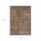 Homeroots 3' X 5' Brown And Beige Medallion Washable Indoor Outdoor Area Rug 616418 - alternate 8