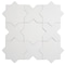 Apollo Tile Seville 7 x 7 in. Matte Pure White Porcelain Star Wall and Floor Tile 5.31 sq ft/case, 34PK TNG88STRWHTA - alternate 8