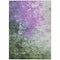 Homeroots 10' X 14' Purple Olive Green And Silver Abstract Washable Indoor Outdoor Area Rug 617370 - alternate 8