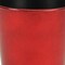 Homeroots 5in Red Recycled Plastic Indoor Outdoor Round Pot Planter 488319 - alternate 3