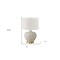 Homeroots 21" Gold and White Urn Table Lamp With Ivory Drum Shade 545804 - alternate 7