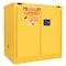 Securall Flammable Storage Cabinet, 30 Gallon, 1 Shelves, 36 in W x 37 in H x 24 in D, Yellow A331 - alternate 1