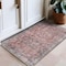 World Rug Gallery Transitional Bordered Vintage Machine Washable Non Slip Area Rug 2 ft x 3 ft Multi 6026MULTI2X3 - alternate 1