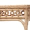 Bali & Pari Oxford Braided Natural Rattan Console Table 259-14171-ZORO - alternate 7