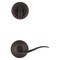 Kwikset Signature Series Combination Lockset, 2 Grade, Zinc, Venetian Bronze, 238 x 234 in Backset 991TNL-11P - alternate 4