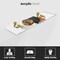 Fab Glass And Mirror Acrylic Shelf 6 x 14.5inces Black Bracket 3/4in Thickness Acrylic Pack of 2 AS19CC-6x14BL2P - alternate 5