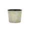 Homeroots 7in Gray Recycled Plastic Indoor Outdoor Round Pot Planter 488212 - alternate 1
