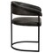 Leisuremod Aero Collection Modern Dining Chair in Charcoal, 4PK AC23CH4 - alternate 10