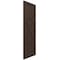 Ekena Millwork True Fit PVC Center X-Board Farmhouse Fixed Mount Shutters, Raisin Brown , 18W x 32H, PR TFP107FH18X032TB - alternate 7