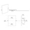 Gatco Glam 31.5" Frameless Rectangle Mirror, Satin Nickel 4649S - alternate 2