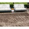 Homeroots 8' X 10' Chocolate Ikat Washable Indoor Outdoor Area Rug 576986 - alternate 1