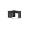 Homeroots 47" Gray L Shape Computer Desk With Two Drawers 403823 - alternate 5