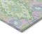 Homeroots 9' X 12' Pink Green And Blue Oriental Washable Indoor Outdoor Area Rug 597708 - alternate 8