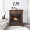 Duluth Forge Ventless Liquid Propane Gas Fireplace With Mantel - 32,000 BTU, Remote Control, Walnut Finish FLI32R-M-WN - alternate 5