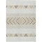 Homeroots 3' X 5' Ivory Beige And Taupe Southwestern Washable Indoor Outdoor Area Rug 613915 - alternate 5