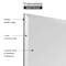 Fab Glass And Mirror Rectangle Mirror for Wall | Frameless Wall Mounted 36in x48in | 1in Beveled Edge Mirror for Vanityr MRec36x48BE6MM - alternate 8