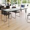 Flash Furniture Wren 60 in x 24 in Adjustable Height Activity Table, Thermal Laminate Top, Standard Legs, Gray XU-A2460-REC-GY-T-A-GG - alternate 7