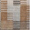 Homeroots 9' X 12' Chocolate And Gray Striped Washable Indoor Outdoor Area Rug 581705 - alternate 8