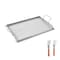 Vevor 32x16 in Flat Top Griddle Stainless Steel Universal BBQ Grill Pan Cookware HH-SP004 - alternate 1