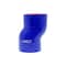 Hps Performance 3 in ID x 6 in L, 4-Ply High Temp Reinforced Silicone Straight Offset Coupler Hose, Blue HTSOC-300-L6-BLUE - alternate 1