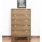 Homeroots 33" Brown Solid Wood Five Drawer Dresser 524132 - alternate 8