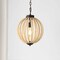 Jonathan Y Abril 12.5" 1-Light Rustic Bohemian Iron/Wood Bead LED Pendant, Oil Rubbed Bronze/Brown JYL9930A - alternate 8