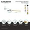 Kingston Brass Universal Front or Side Mount Toilet Tank Lever, Antique Brass KTBALD3 - alternate 2