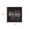 Homeroots Set Of Two Cherish and Have Faith 2 Black Framed Print Wall Art, 2PK 407983 - alternate 5