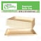 Ecoquality 0.6L Compostable Natural Sugarcane Bagasse No Lid Small Take Out Sushi Serving Tray, 25PK EQ06LSUSHINL-25 - alternate 7