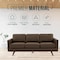 Leisuremod Chester Mid-Century Modern 3-Seater Sofa, Birch Wood Legs CS83TP-L - alternate 10