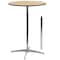 Flash Furniture 30 L, 30 W, 42 H, Birchwood, Chrome, Steel Top, Natural 5-XA-30-COTA-GG - alternate 1