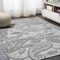 Jonathan Y Julien Paisley High-Low Light Gray/Ivory 5 ft. x 8 ft. Indoor/Outdoor Area Rug AMC102A-5 - alternate 7