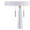 Jonathan Y Zoe 29.5" 2-Light Crystal LED Table Lamp, Clear/Brass Gold JYL2018A - alternate 11