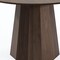 Homeroots 46" Brown Wood Pedestal Base Round Top Dining Table 720959 - alternate 3